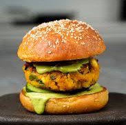 Paneer Cheese Tandoori Burger
