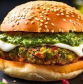 Cheese Veg. Burger